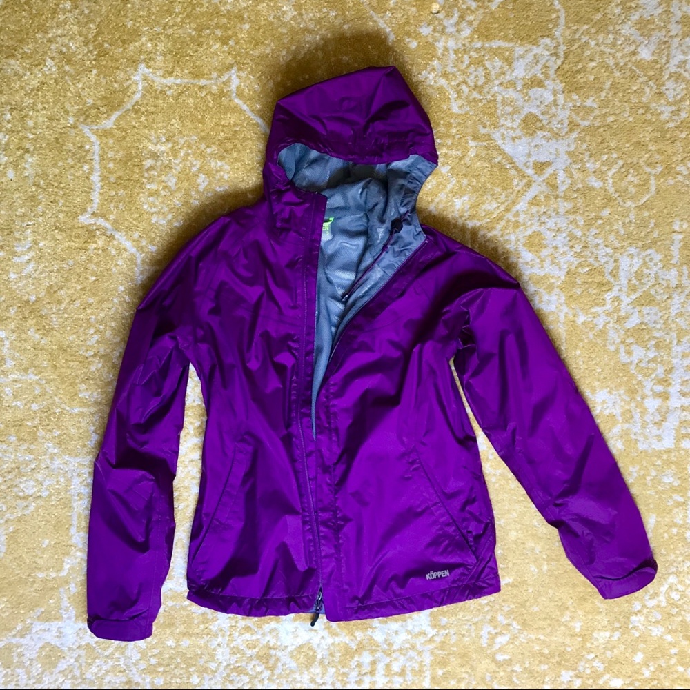 Purple rain jacket